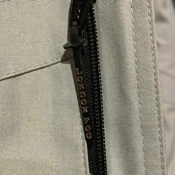London Fog Jacket Men’s 38 Reg Gray Zip Up - Picture 6 of 10